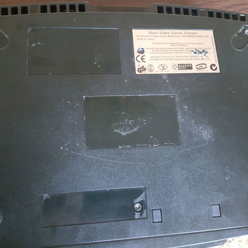 Xbox Original used with controller and FIFA 2003 game