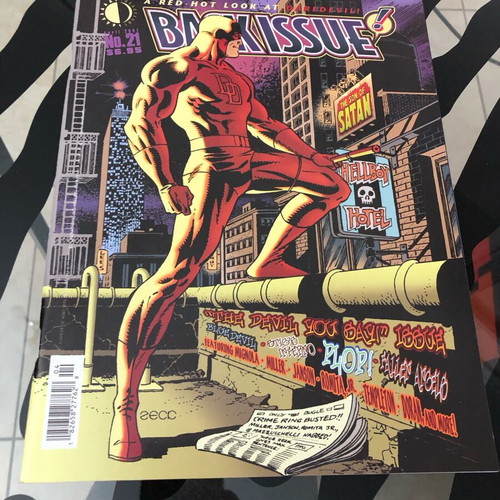Back Issue Magazine 21 new with Daredevil, Blue Devil, Hellboy, Marvel