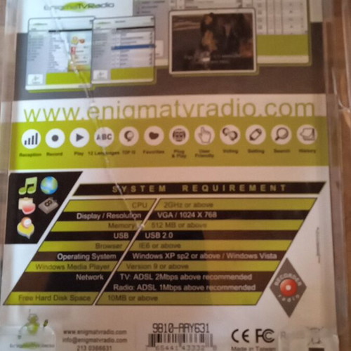 Usb Worldwide Internet TV Radio Player new