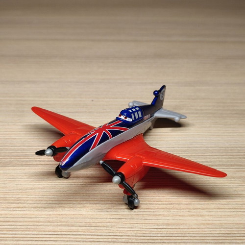 Mattel Disney Pixar Planes Bulldog metal airplane like new
