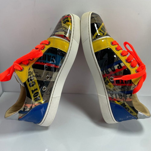 Christian Louboutin leather sneakers multicolor like new, size 37