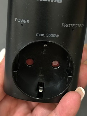 Hama surge protection safety socket new
