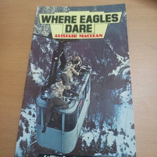 Where Eagles Dare by Alistair MacLean English book like new