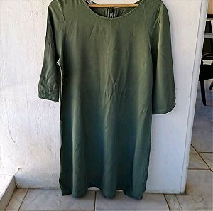 Mini Φόρεμα Regalinas one size S/M πράσινο χακι