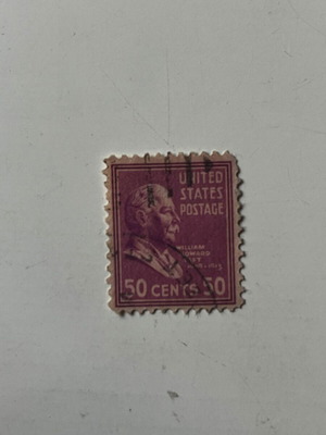 Vintage γραμματόσημο ΗΠΑ 1938 President William Howard Taft Prexies μεταχειρισμένο