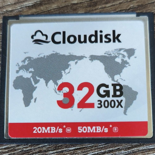 Cloudisk Compact Flash 32GB 300x