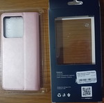 Xiaomi Redmi Note 13 mobile phone case, pink metallic