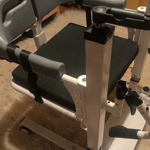 Wheeled Chair for Patient Transport and Toilet Use, New