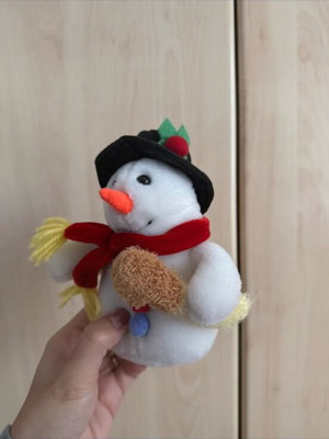 Snowman plush toy like new