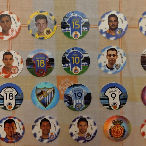 LaLiga 2012-2013 Tazos new, full set