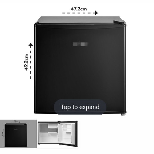 Mini bar fridge like new, single door