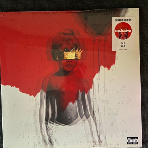Rihanna Anti double red vinyl new