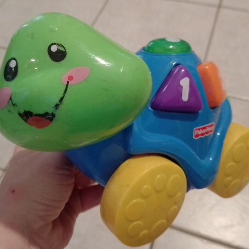 Fisher-Price turtle toy with numbers and counting song