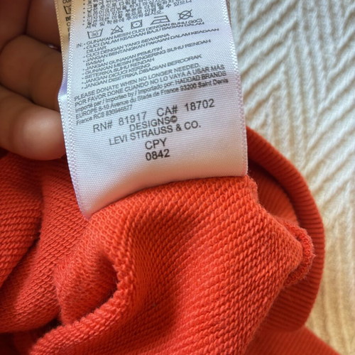 Levi’s Red Planet Earth Full-Zip Hoodie Youth 16