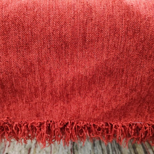 Two-seater sofa throw used
