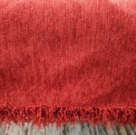 Two-seater sofa throw used