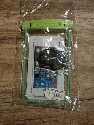 Waterproof case in light green color