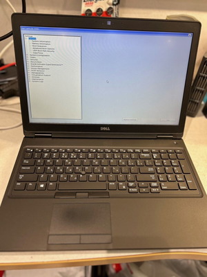Dell Latitude E5580 refurbished with i5-6300U, 8GB RAM, 240GB SSD