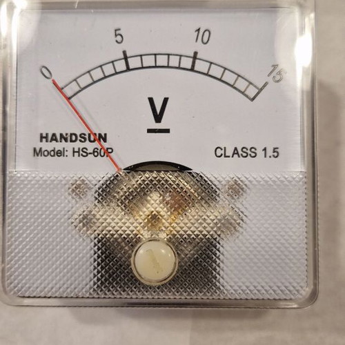 Analog Panel Voltmeters HS-60P pack of 3 new