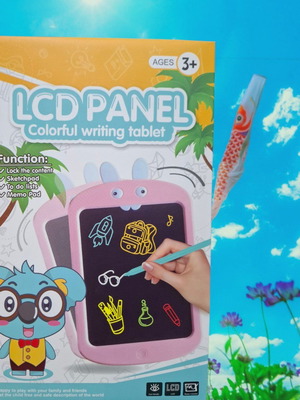 Lcd Цветен Писмен Таблет за Деца Нов