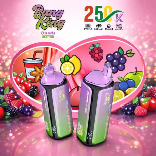 Bang King 250k Puffs Vape Flavor Collection