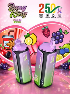 Bang King 250k Puffs Vape Flavor Collection