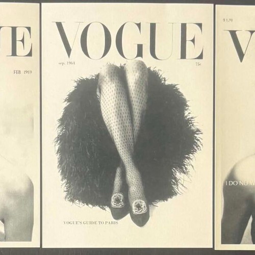 Vogue collectible postcard set like new with Audrey Hepburn and Marilyn Monroe