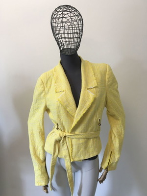 Roberto Cavalli Vintage Class Blazer like new, yellow, IT48