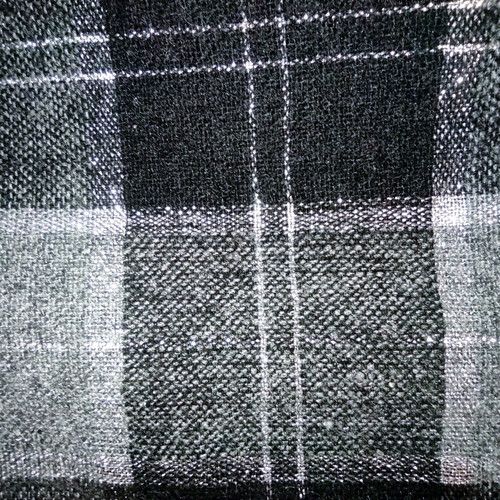 Vintage Mini Pleated Plaid Skirt like new, black and grey