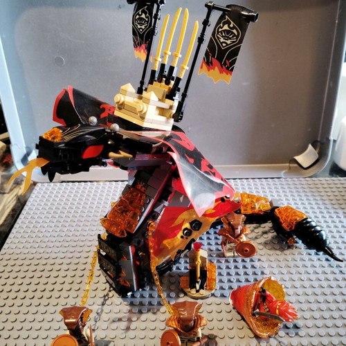 Lego Ninjago Fire Fang used, original