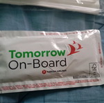 Turkish Airlines food set and earphones new