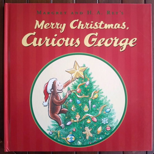 Curious George Marry Christmas children's book new in English