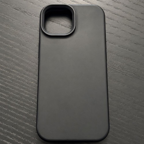 iPhone 15 Silicone Case black, like new