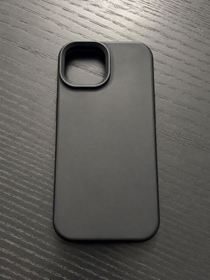 iPhone 15 Silicone Case black, like new