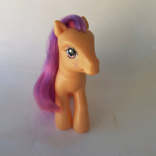 My Little Pony G3 Scootaloo used with color stains and short tail