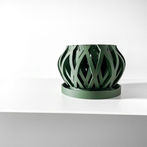 Rimo Orchid Pot made of eco-friendly PLA