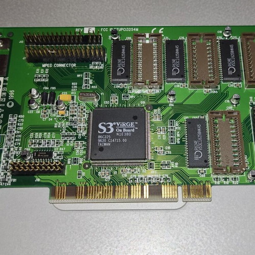 Diamond Stealth 3D 2000 2MB PCI used S3 Virge graphics card