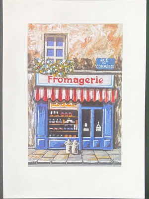 Paris Fromagerie συλλεκτική κάρτα σαν καινούργιο