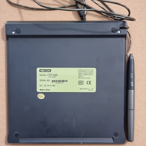 Wacom CTF-420 Graphics Tablet used with Pen