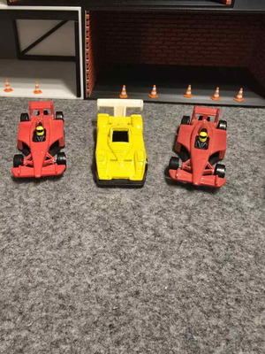 Formula Mc Donald's used, set of 5 Hot Wheels 2002/2003