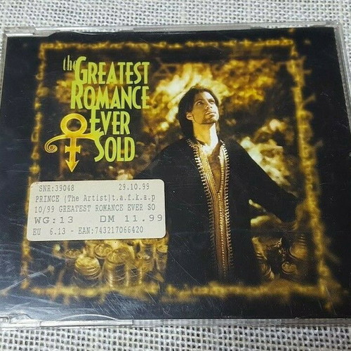 Prince The Artist The Greatest Romance Ever Sold CD used