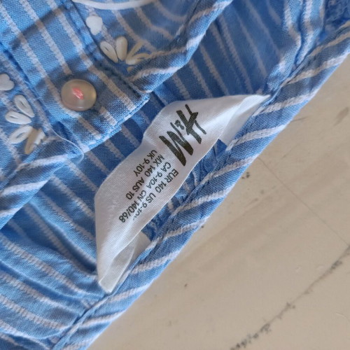 Vintage dress shirt for girls H&M like new, size 140