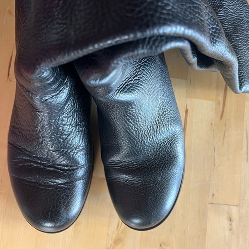 Vavoulas boots size 36 black leather used