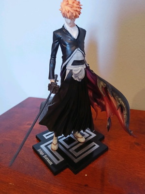 Ichigo Kurosaki Bankai figure new, Bleach 23 cm