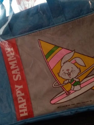 Happy Sammy 1982 Fancy World Creations handbag like new, multicolor