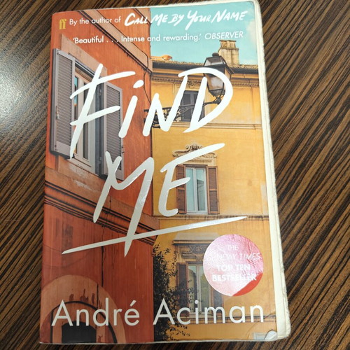 Find Me by Andre Aciman book used, English
