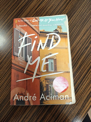 Find Me by Andre Aciman book used, English