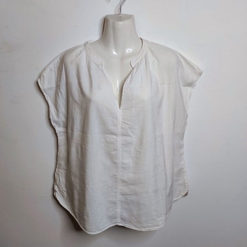 H&M white airy blouse, size L