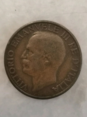 Νόμισμα Ιταλίας 10 Σεντέσιμι 1934, Βασιλιάς Βιττόριο Εμανουέλ Γ'