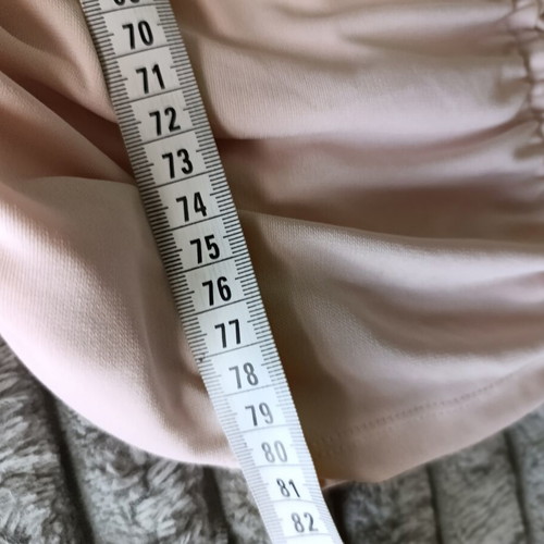 Midi rushed dress H&M divided like new, pink